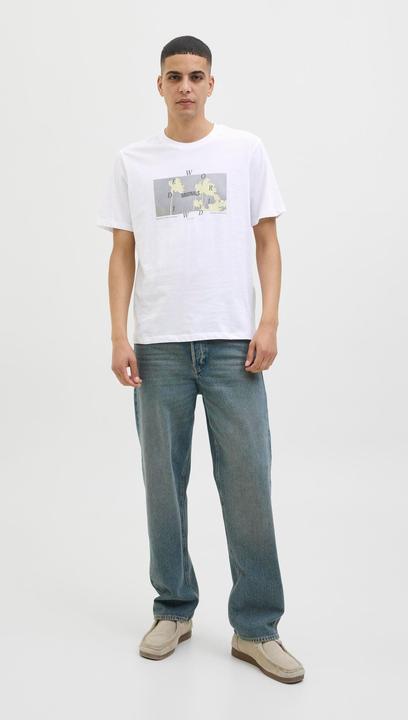 Produktbild Jack & Jones Gedruckt Rundhalsausschnitt T-shirt T-shirt (S)