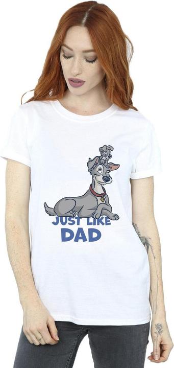 Produktbild Disney Lady And The Tramp Just Like Dad TShirt (M)