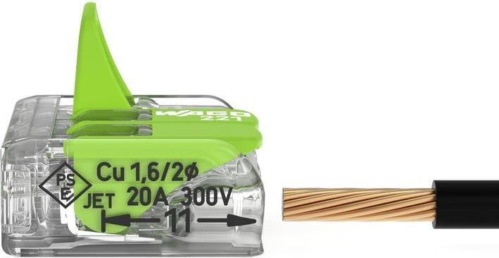 Actual product image Wago Connection clamp