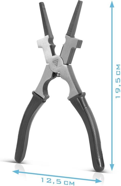 Produktbild Stahlwerk MIG MAG Schweisszange 8" 203 mm Düsenzange Schweisserzange Spezialzange