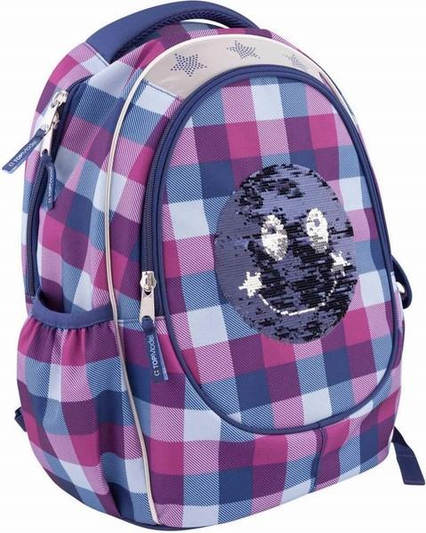 Image du produit Depesche TOPModel - Sac à dos scolaire à paillettes Smiley bleu