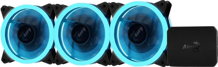Actual product image AeroCool Fan Rev RGB Pro (120 mm, 3 x)