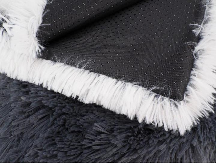 Produktbild Fluffy Sofa blanket Anthracite 100x70cm - (697271866475) (Hund)