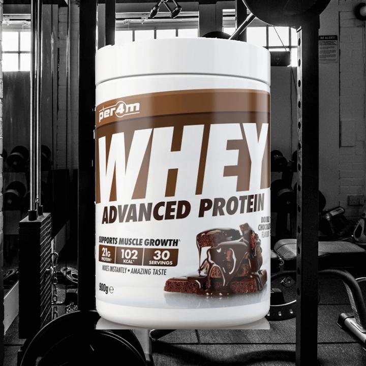 Produktbild Per4m Whey Advanced Protein (Double Chocolate, 1 Stk., 900 g)