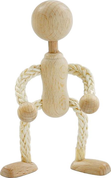 Image du produit Rayher Poupée brute avec tête, environ 10cm