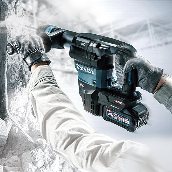 Produktbild Makita XGT HM001GZ02 Akku-Meisselhammer 40VMAX (Akkubetrieb, 40 V)