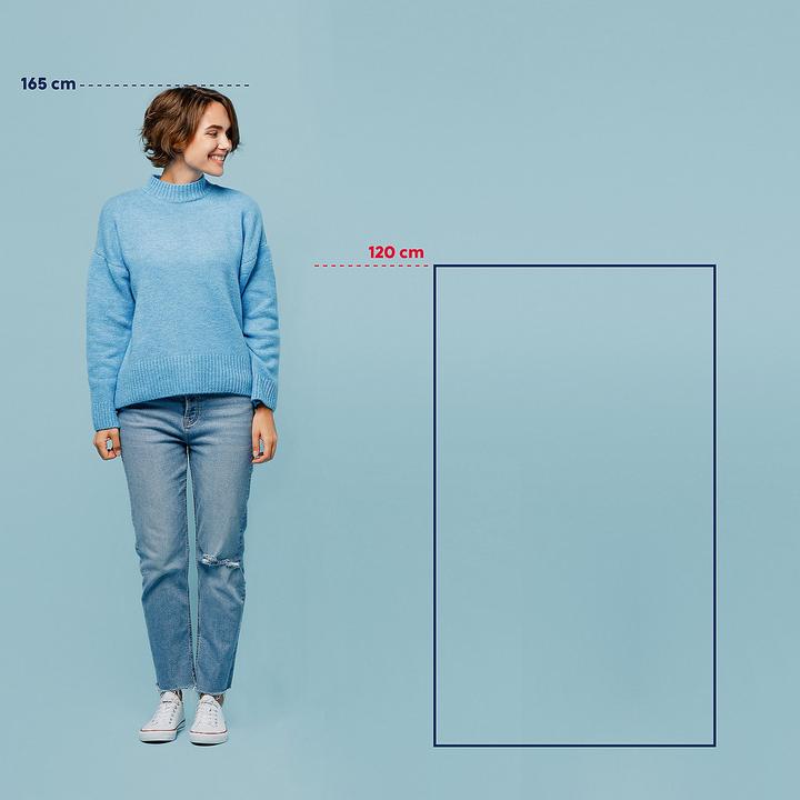 Actual product image Kela Bathmat Maja petrol blue (120 x 70 cm)