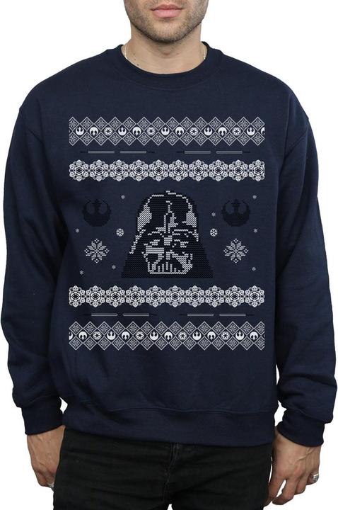Produktbild Star Wars Christmas Darth Vader Fair Isle Sweatshirt (3XL)