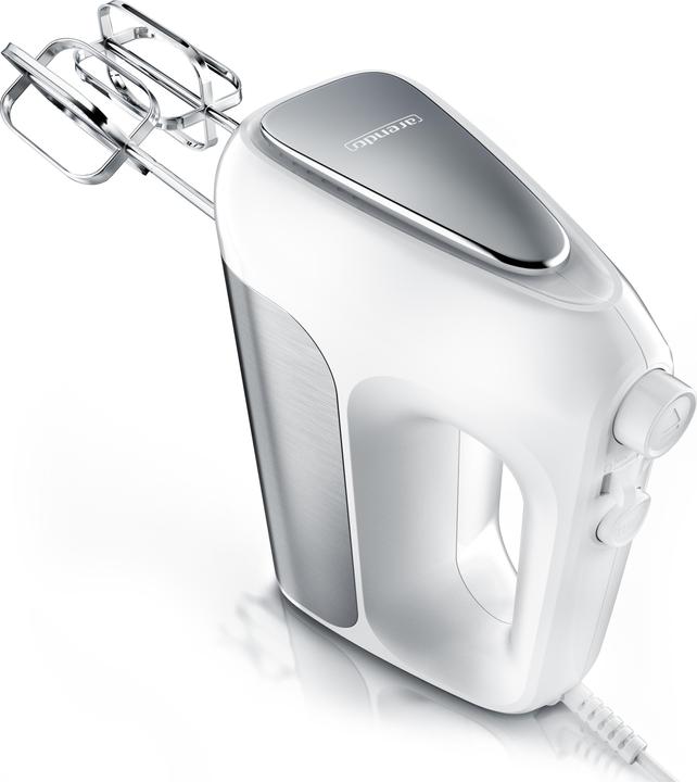 Actual product image Arendo Hand mixer, electric hand mixer incl. 2 whisks & 2 dough hooks made of stainless steel, hand mixer (500 W)
