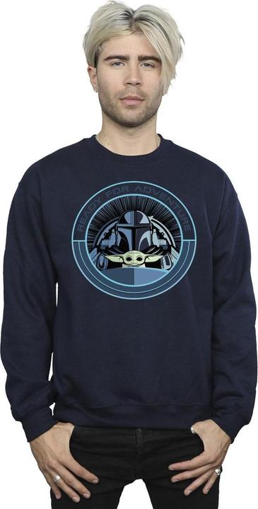 Immagine prodotto Star Wars The Mandalorian Grogu Ready For Adventure Felpa Uomo (XXL)
