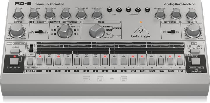 Image du produit Behringer RD-6 -analogines rumpukone, harmaa