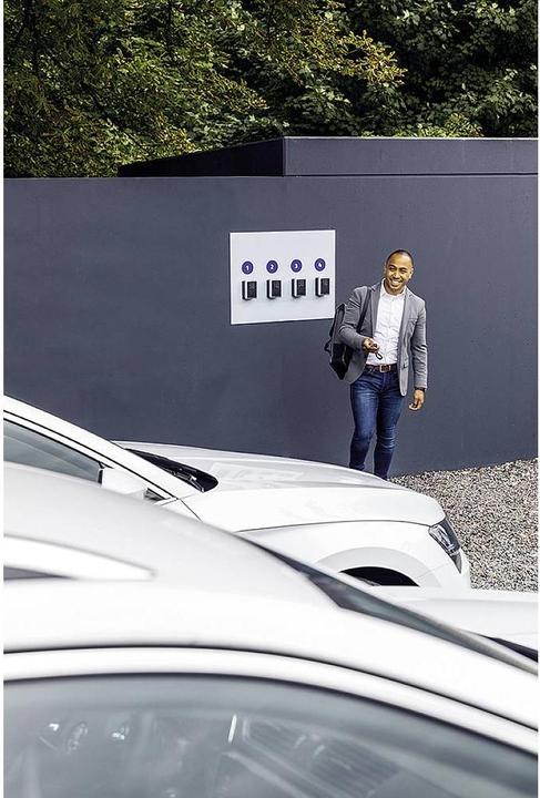 Actual product image Abus KeyGarage 787 Smart Bluetooth for wall mounting