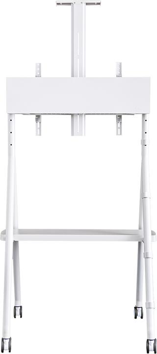 Produktbild Neomounts NS-M1500WHITE ist ein mobiler Bodenständer für Flachbild-Fernseher bis (65", 50 kg)