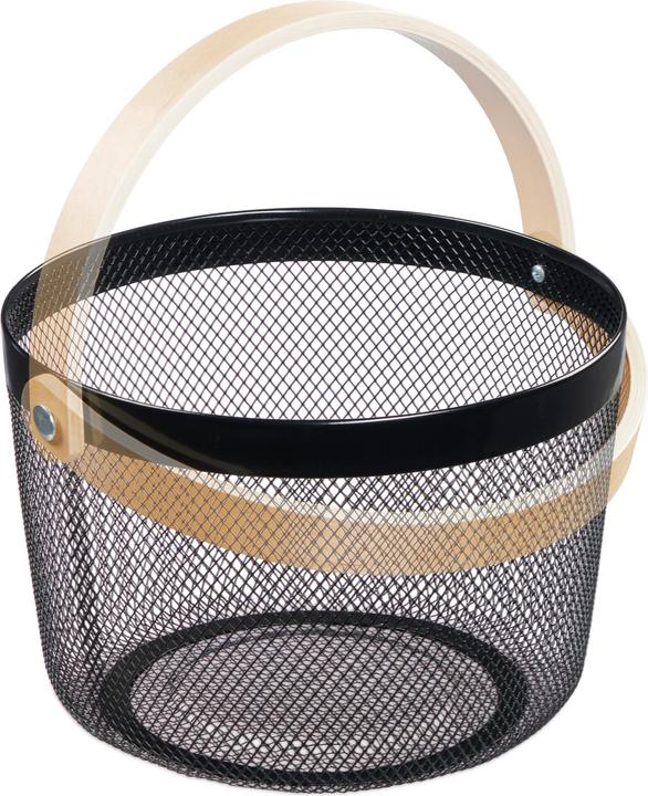Actual product image Relaxdays Wire basket (1 x, 27.5 x 25.5 x 30 cm)