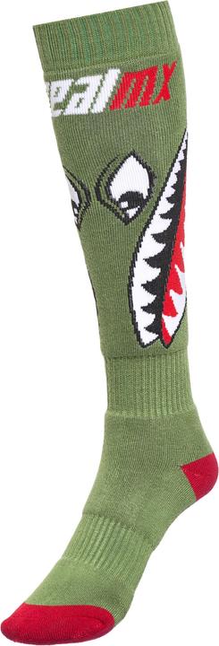 Actual product image O Neal O'Neal Pro MX Bomber Sock green (44)