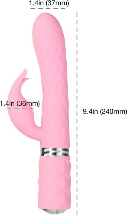 Immagine prodotto Pillow Talk Vibratore Rotante Tarzan Lively - Rosa