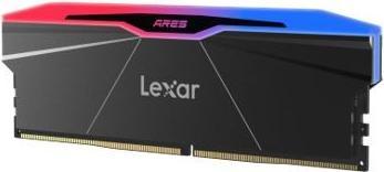 Actual product image Lexar DDR5 ARES RGB 32GB(2 16GB)/7600 PC memory black (2 x 16GB, 7600 MHz, DDR5 RAM, DIMM)