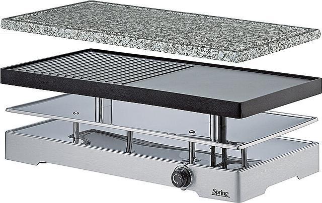Küchenprofi Raclette with aluminium grill plate +