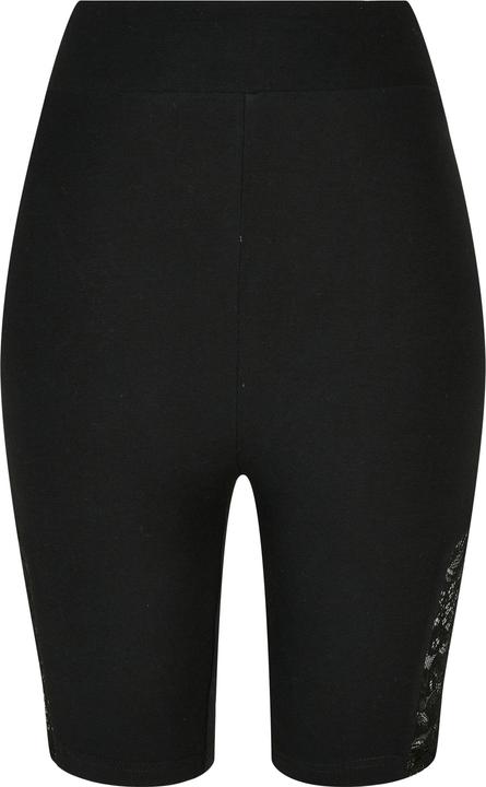 Actual product image Urban Classics Ladies High Waist Lace Inset Cycle Shorts - 16956 (M)
