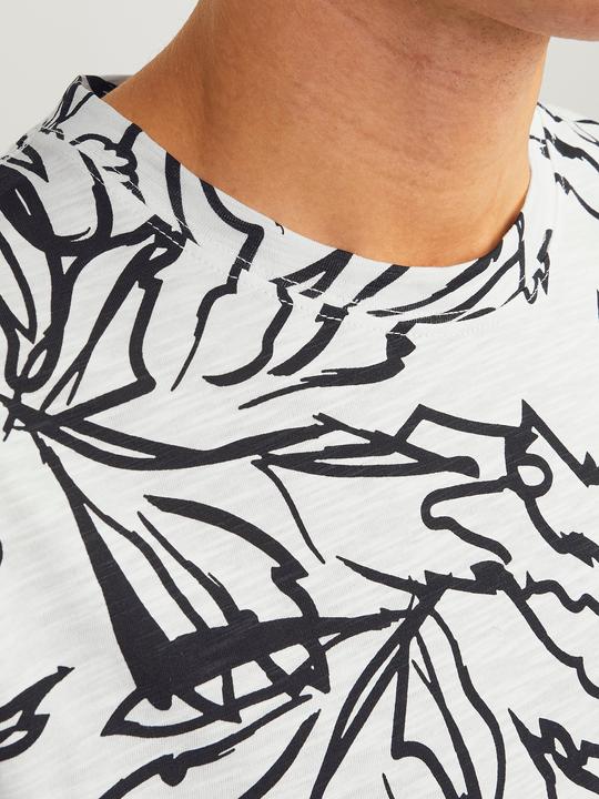 Produktbild Jack & Jones All Over Print Rundhals T-shirt T-shirt (M)
