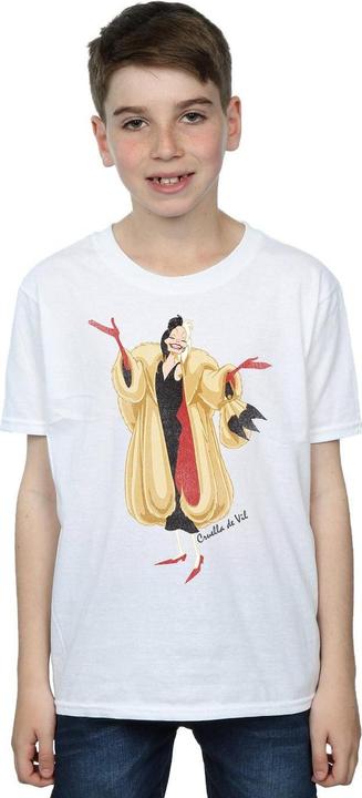 Immagine prodotto Disney 101 Dalmatians Classic Cruella De Vil Maglietta Ragazzi (152, 158)