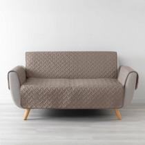 Actual product image Douceur D'intérieur quilted sofa protector, hazelnut, 279 x 179 c