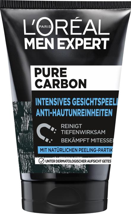 Produktbild L'Oréal Paris Paris Men Expert Pure Charcoal Gesichtspeeling (Peeling, 100 ml)