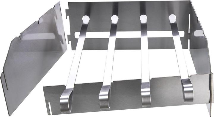 Produktbild All'Grill Edelstahl Schaschlik-Set mit Spritzschutz für EXTREM,Ultra u. Outdoorküche