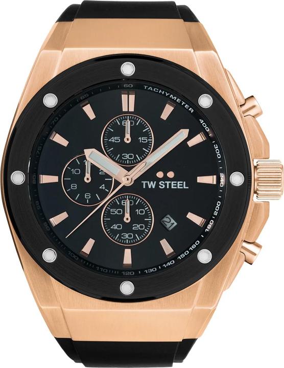 Produktbild TW-Steel CE4103 CEO Tech Chronograph Herrenuhr 44mm 10ATM (Chronograph, 44 mm)