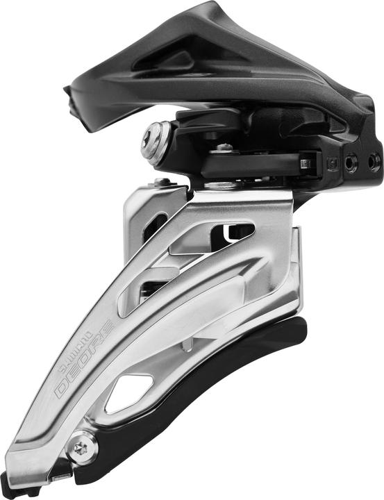 Actual product image Shimano Deore MTB FD-M6020 front derailleur 2x10s Side Swing clamp high