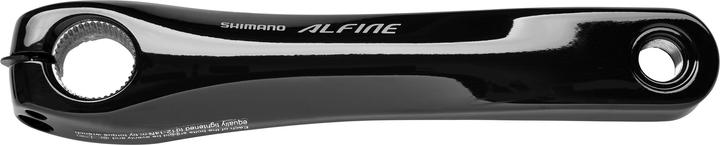 Actual product image Shimano Alfine FC-S501 crankset 45T with chain guard outside + inside (170 mm)