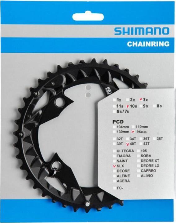 Productafbeelding Shimano SLX FC-M672/FC-M622 kettingblad AN 96 mm (30)