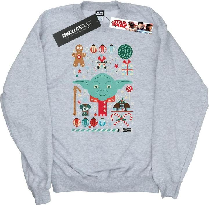 Immagine prodotto Star Wars Yoda Christmas Felpa Uomo (XL)