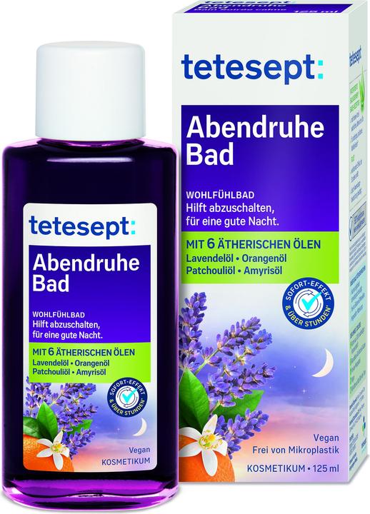 Immagine prodotto Tetesept Bagno concentrato Riposo serale (125 ml, Sali da bagno)