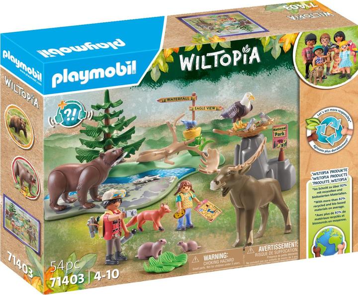 Produktbild Playmobil Abstecher zu den Tieren Nordamerikas (71403, Playmobil Wiltopia)