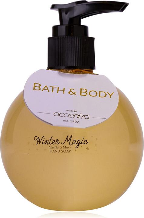 Accentra Distributeur de savon avec savon pour les mains GOLD (240 ml)