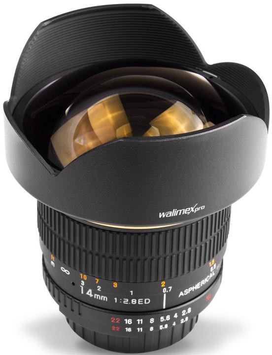 Produktbild Walimex pro Pro 14mm f/2.8 (Canon EF, Vollformat)