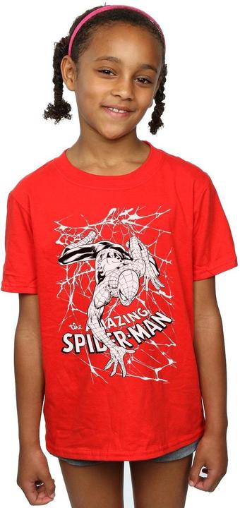 Image du produit - T-shirt SPIDER-MAN WEB CRAWLER - Fille (116)