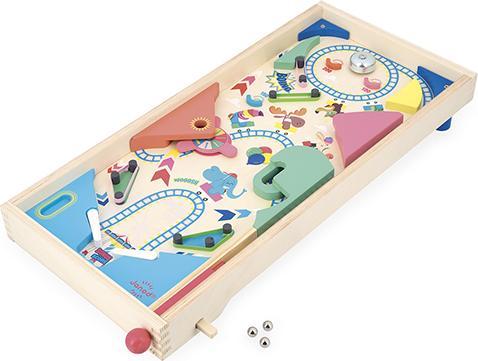 Actual product image Janod Applepop fairground pinball machine