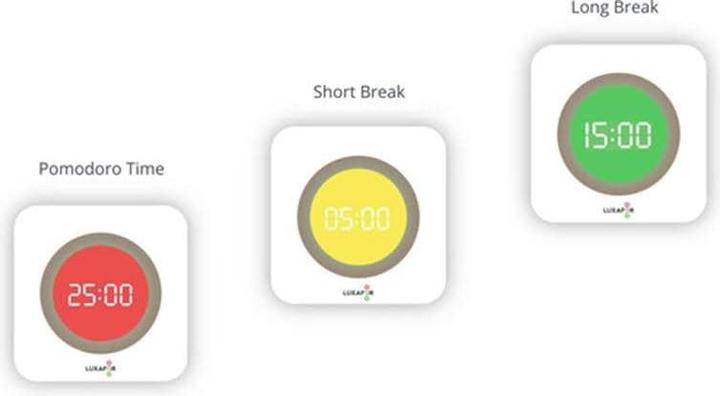 Actual product image Luxafor Pomodoro Timer