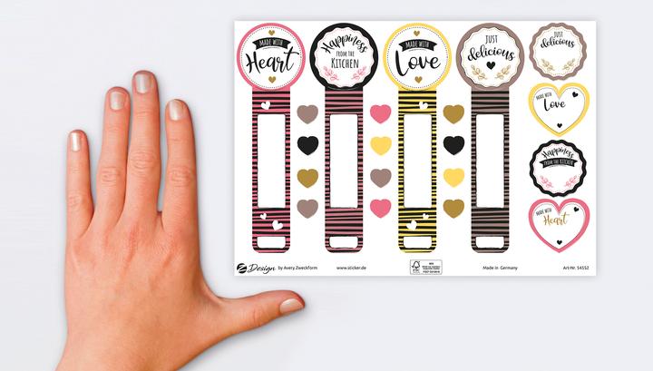 Immagine prodotto Avery Motivo adesivo A5 KITCHEN Seal Sticker