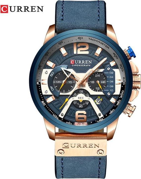 Actual product image Curren Mens Wristwatch (Chronograph, 48 mm)