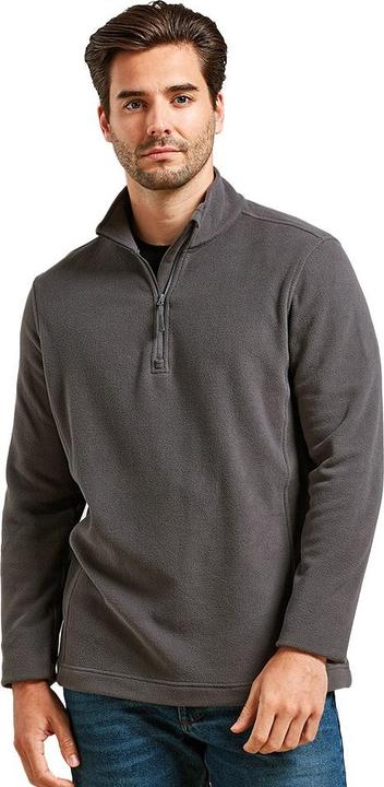 Actual product image Premier Unisex Adult Recyclight Quarter Zip Fleece Top (4XL)