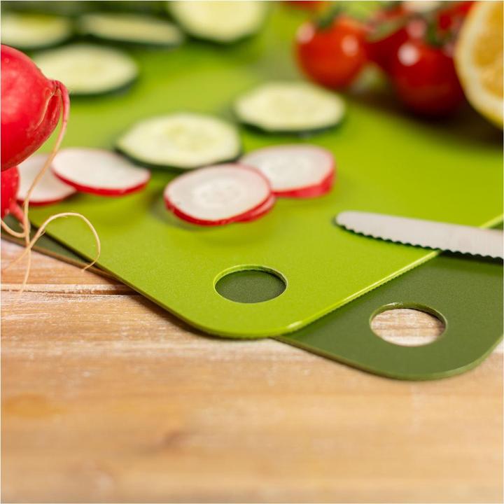 Actual product image Kuhn Rikon Cutting boards set 2 pcs green