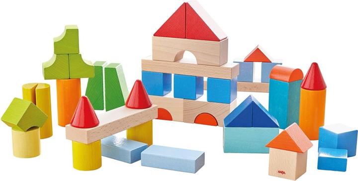 Actual product image Haba My first colourful building blocks **