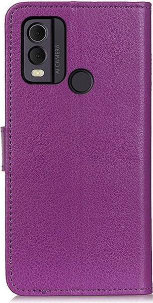Actual product image MU Classic Litchi Leather Bookcover Series (Nokia C22)