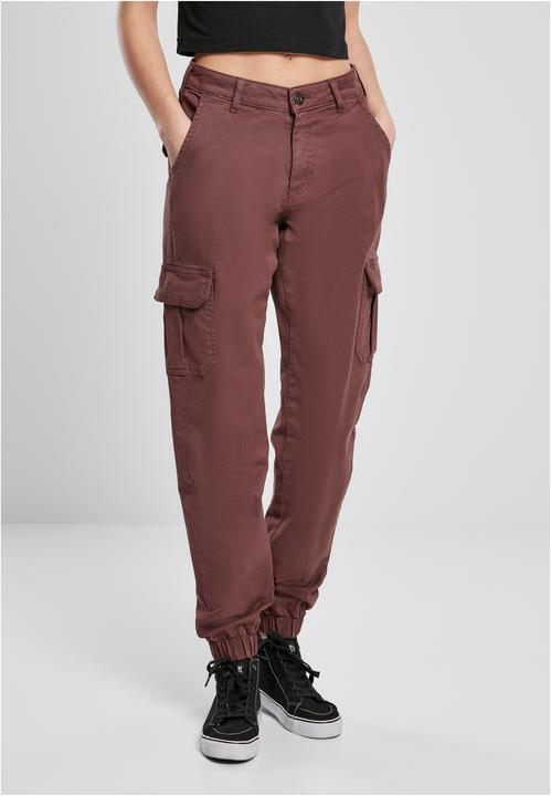 Actual product image Urban Classics Ladies High Waist Cargo Pants (26)