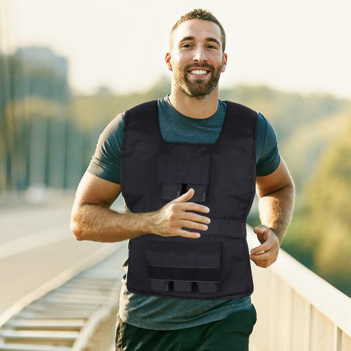 Immagine prodotto Homcom Gilet da allenamento con 20 pesi di ferro (1 x 20 kg)