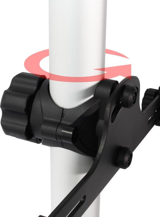 Immagine prodotto Wiltec Portabici telescopico 2 biciclette 160-340cm 40kg sistema di sospensione stand