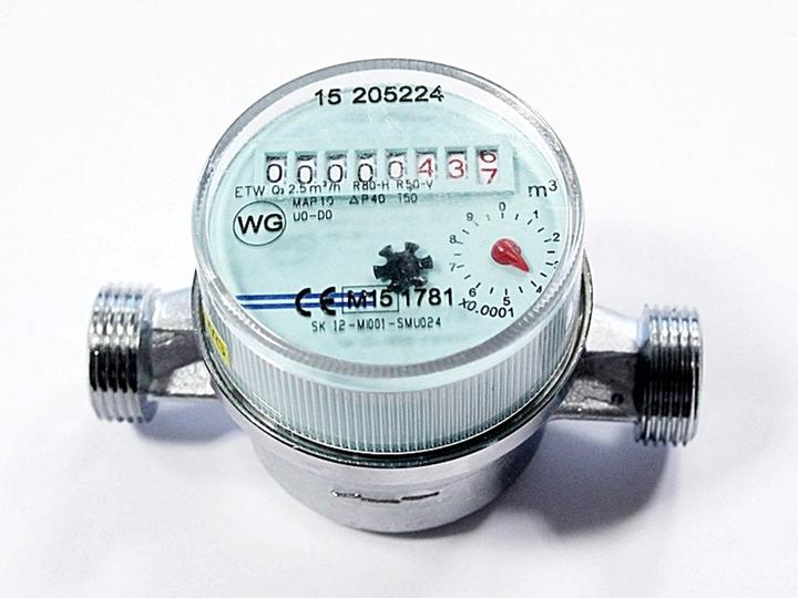 Actual product image Wasser Geräte Water meter
